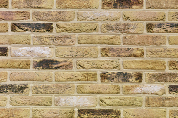 Packshot of a panel with Arces Corn Geel facing bricks