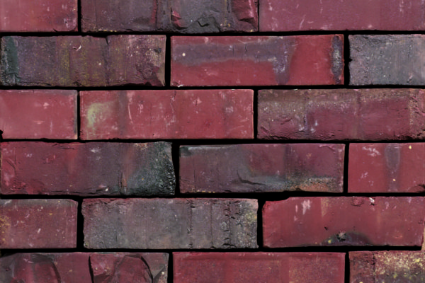 Packshot of a panel with Artiza Hectic facing bricks
